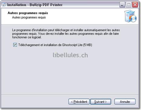 Bullzip PDF printer