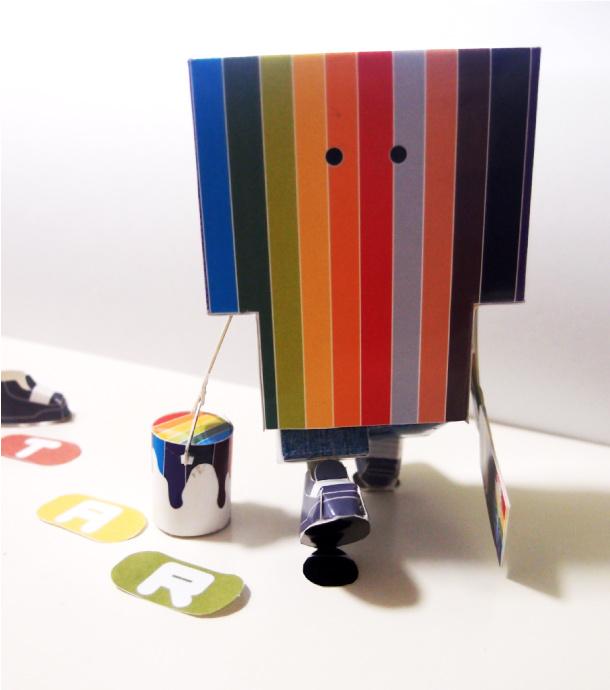 Papertoy ‘Street Art’ de Hadz