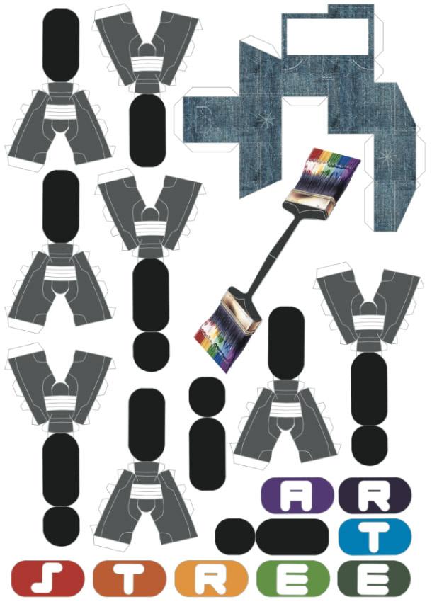 Blog_Paper_Toy_papertoy_Street_Art_Hadz_template_preview Papertoy ‘Street Art’ de Hadz