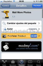 Le Tweak Mail More Photos permet d’envoyer plus de 5 photos par mail