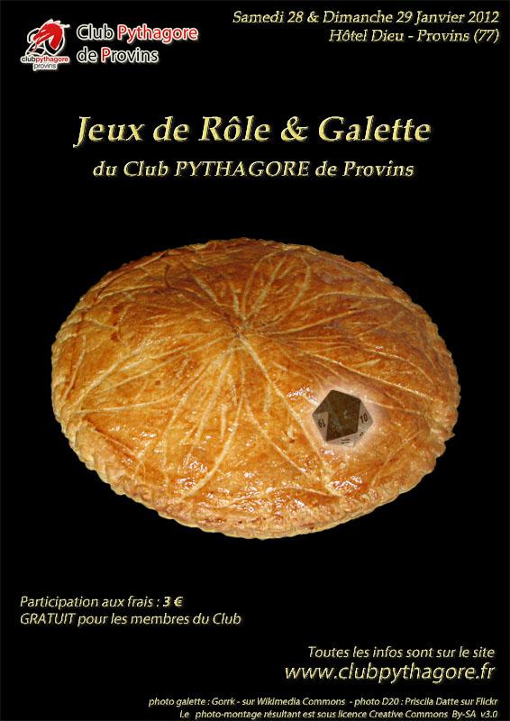Jeux de Rôle et Galette au Club Pythagore de Provins Jeux de Rôle et Galette au Club Pythagore de Provins