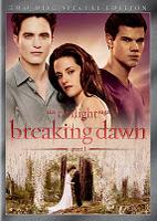 Aperçu des éditions américaines des dvd de Breaking Dawn
