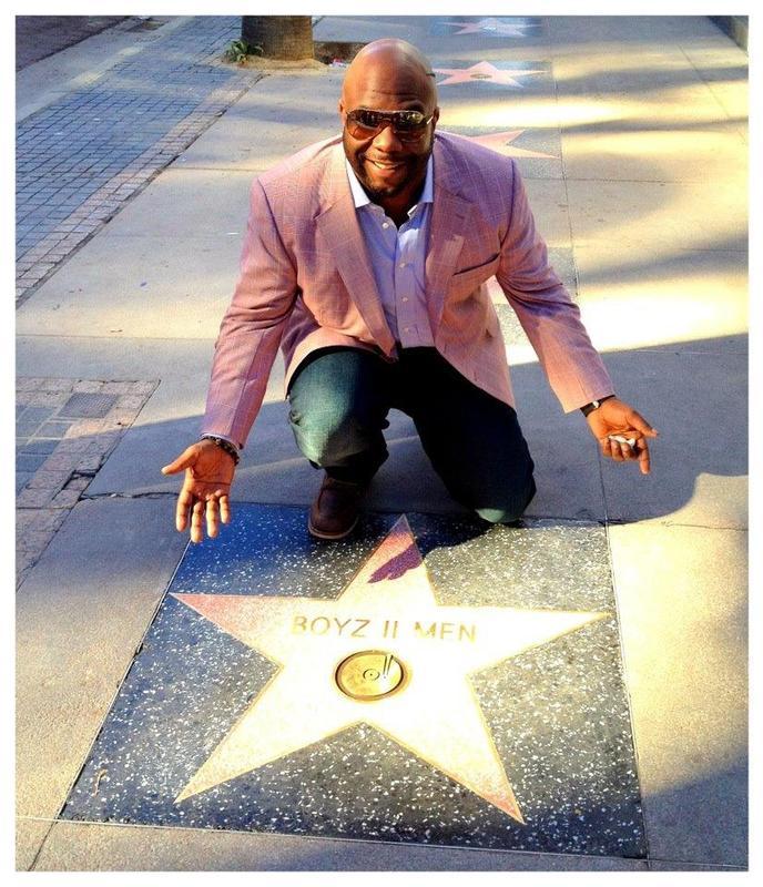 Le groupe Boyz II Men inaugure son étoile sur le Hollywood Walk Of Fame