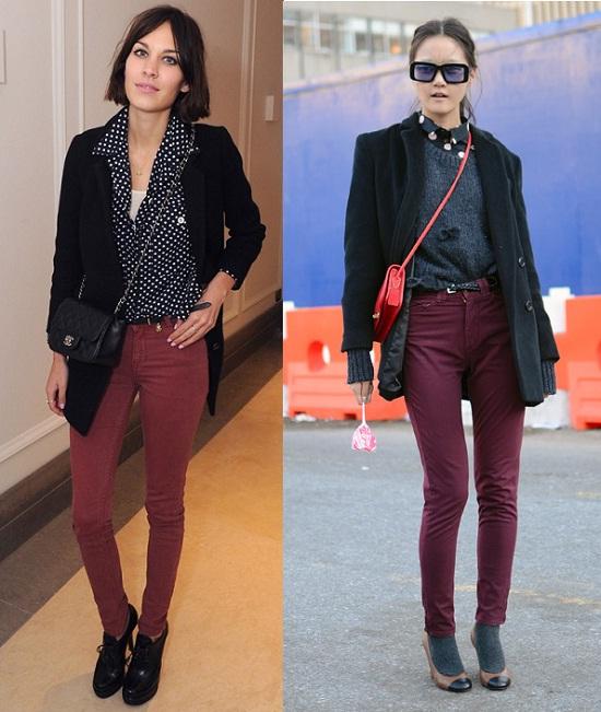 Burgundy et petits pois