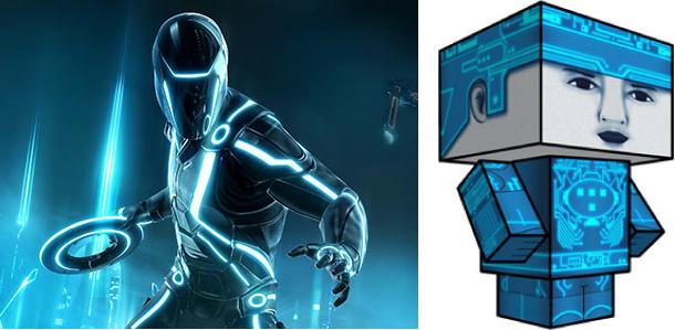 Cubeecraft TRON + Space Paranoids
