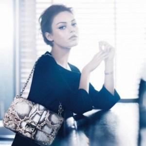 Mode : Mila Kunis pour Dior