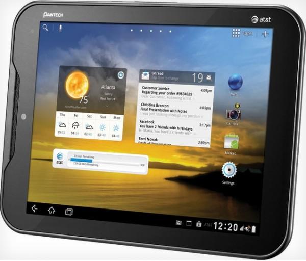 pantech-element pantech element 600x512 La Pantech Element, une tablette waterproof sous Android