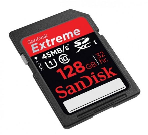sdxc 128go sandisk 594x540 Une SDXC de 128Go chez SanDisk