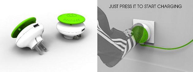 Mushroom-GreenZero Mushroom GreenZero, la recharge c’est le pied au CES 2012 !