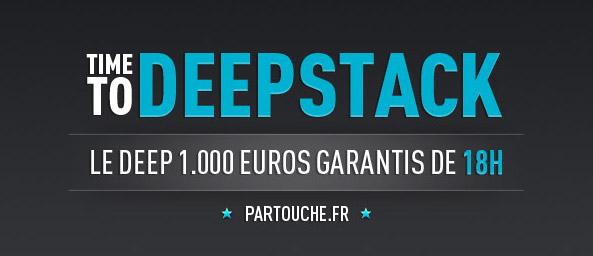 1.000€ Garantis: “TIME TO DEEPSTACK”