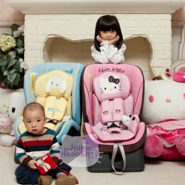 Des sièges autos Sanrio pour enfants http://www.jaimehellokitty.com/images/ARTICLES12/siegesautossanrio.jpg