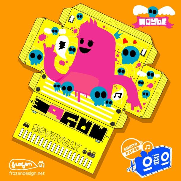 Papertoys ‘GHETTO PAPER’ – Batch #2