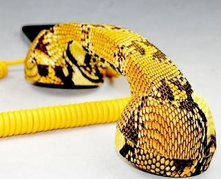 Combiné rétro serpent