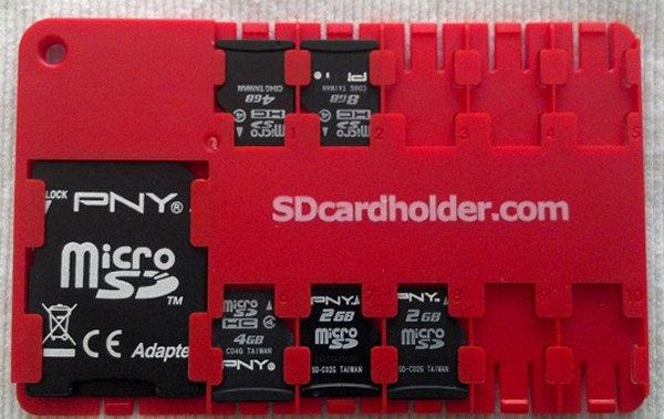 SD-Card-Holder SD Card Holder Des cartes, une bonne idée