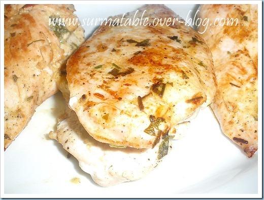 ESCALOPES AU FROMAGE ESCALOPES AU FROMAGE