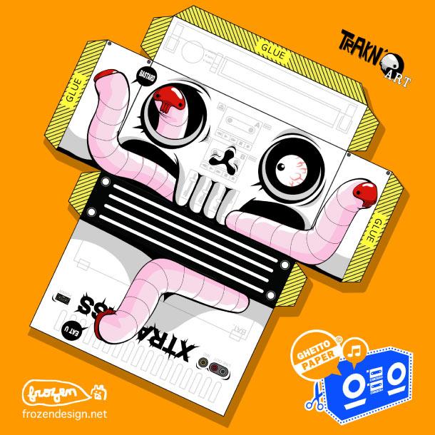 Papertoys ‘GHETTO PAPER’ – Batch #3