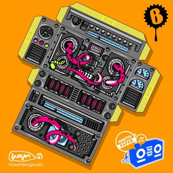 Papertoys ‘GHETTO PAPER’ – Batch #3