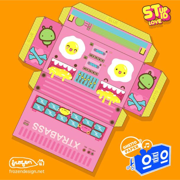 Papertoys ‘GHETTO PAPER’ – Batch #3