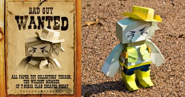 Blog_Paper_Toy_papertoy_Cowboy_T_Ninja Blog_Paper_Toy_papertoy_Cowboy_T_Ninja