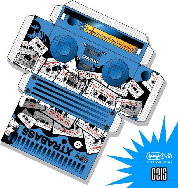 Papertoys ‘GHETTO PAPER’ – Batch #4