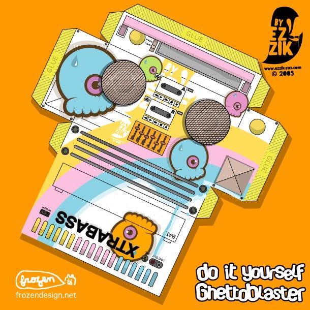 Papertoys ‘GHETTO PAPER’ – Batch #4