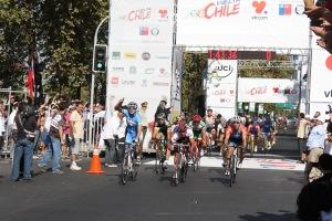 Course Vuelta chile 2012 Santiago du Chili photo Anthony Quindroit
