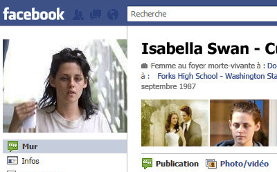 Le Facebook de Bella (Twilight)