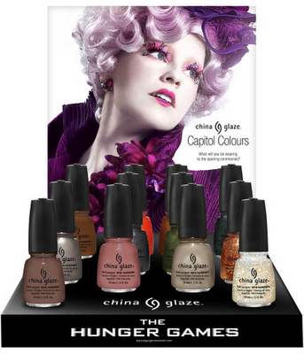 Les vernis d'Hunger Games créés par China Glaze Les vernis d'Hunger Games créés par China Glaze