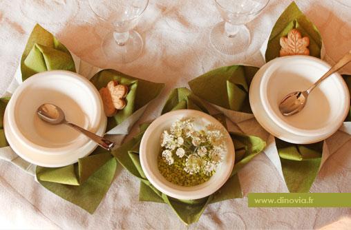 assiette ronde canne a sucre décoration de table nature