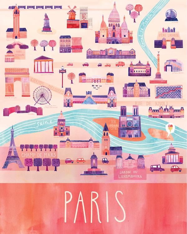 Paris en illustration Paris en illustration