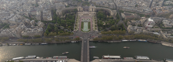 paris Vue panoramique du tout Paris