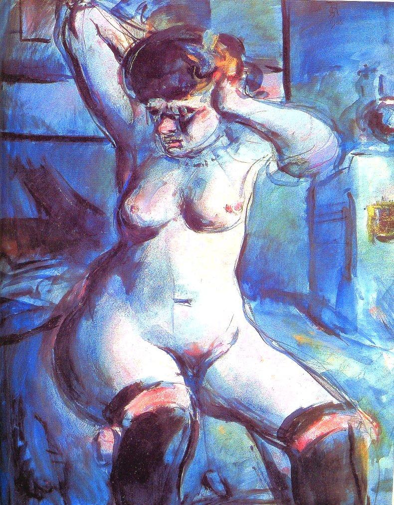 Rouault: l'ivvrognesse-1905 Georges Rouault,