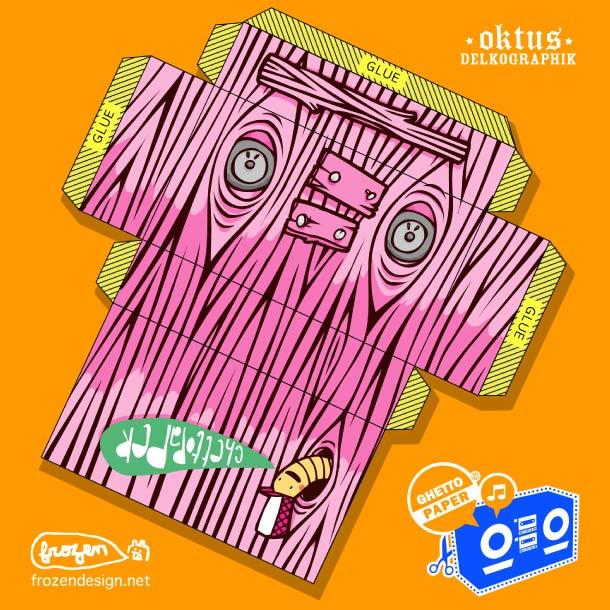 Papertoys ‘GHETTO PAPER’ – Batch #5