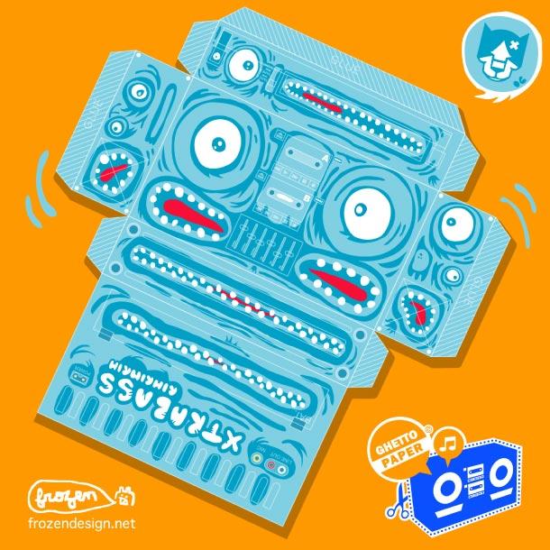 Papertoys ‘GHETTO PAPER’ – Batch #5