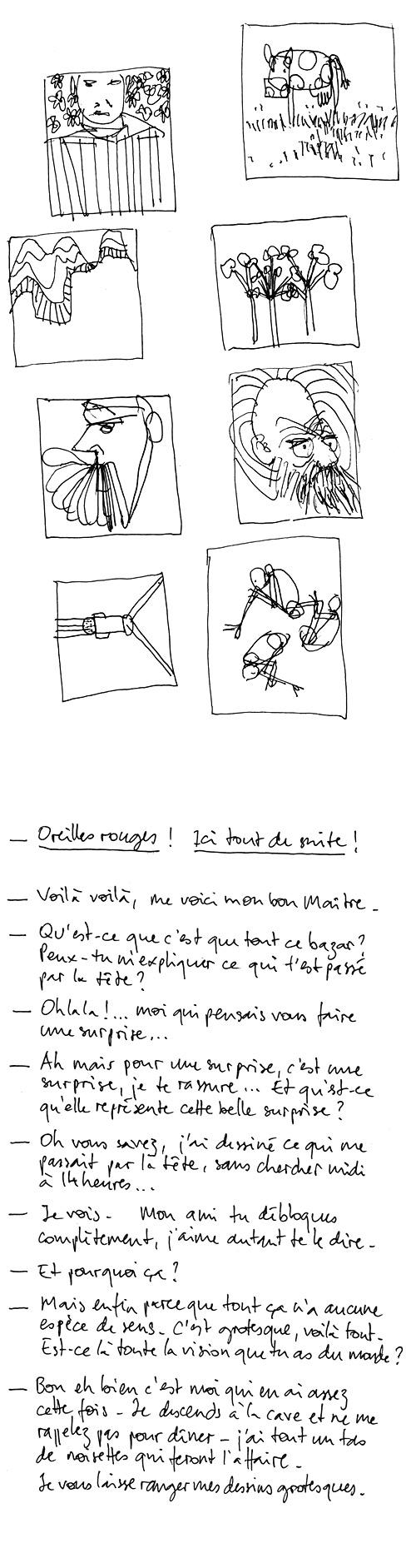 Oreilles rouges se lâche