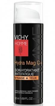 Hydra Mag C+, le nouveau soin hydratant anti-fatigue de Vichy Homme