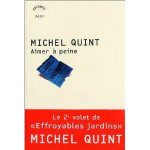 Aimer à peine - Michel QUINT Aimer à peine Michel Quint Lectures de Liliba