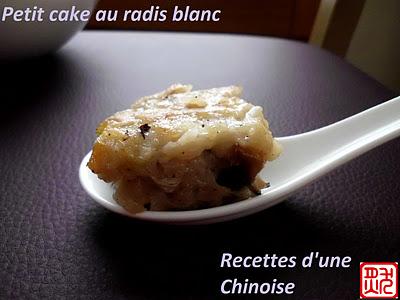J-2: Une variété de Dim Sum: petit cake au radis blanc 萝卜丝糕 luóbosī gāo J-2: Une variété de Dim Sum: petit cake au radis blanc 萝卜丝糕 luóbosī gāo