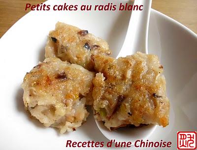 J-2: Une variété de Dim Sum: petit cake au radis blanc 萝卜丝糕 luóbosī gāo J-2: Une variété de Dim Sum: petit cake au radis blanc 萝卜丝糕 luóbosī gāo