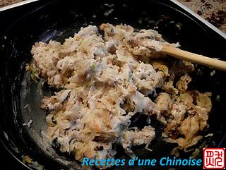 J-2: Une variété de Dim Sum: petit cake au radis blanc 萝卜丝糕 luóbosī gāo J-2: Une variété de Dim Sum: petit cake au radis blanc 萝卜丝糕 luóbosī gāo