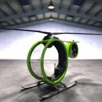 Evitez les bouchons avec l’hélicoptère ZERO d’Hector del Amo. Evitez les bouchons avec l’hélicoptère ZERO d’Hector del Amo.