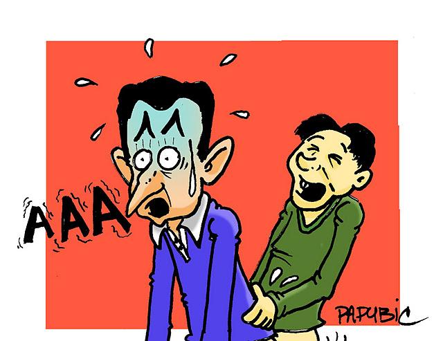 Sarkozy, l'aide de la chine pour récuperer le triple A ? Sarkozy, l'aide de la chine pour récuperer le triple A ?