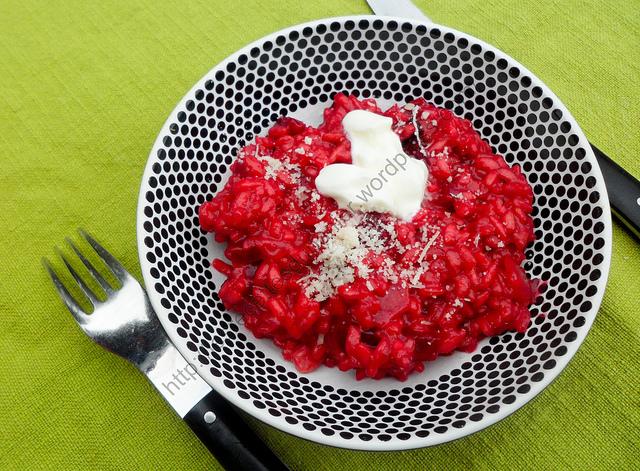 Risotto aux betteraves / Beetroot Risotto