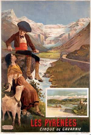 Entre les États-Unis et la France : affiches de tourisme 1890-1940