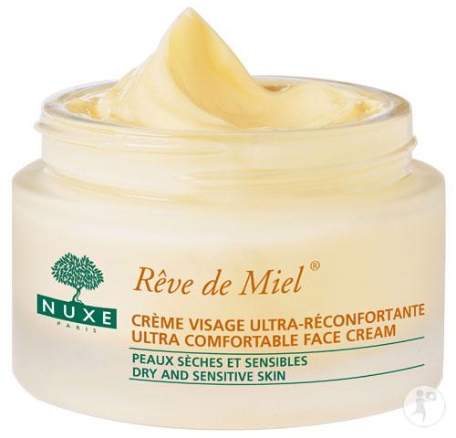 Crème visage : Rêve de miel by Nuxe.