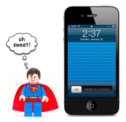 Fonds d'écran gratuits Lego pour iPhone et iPad...