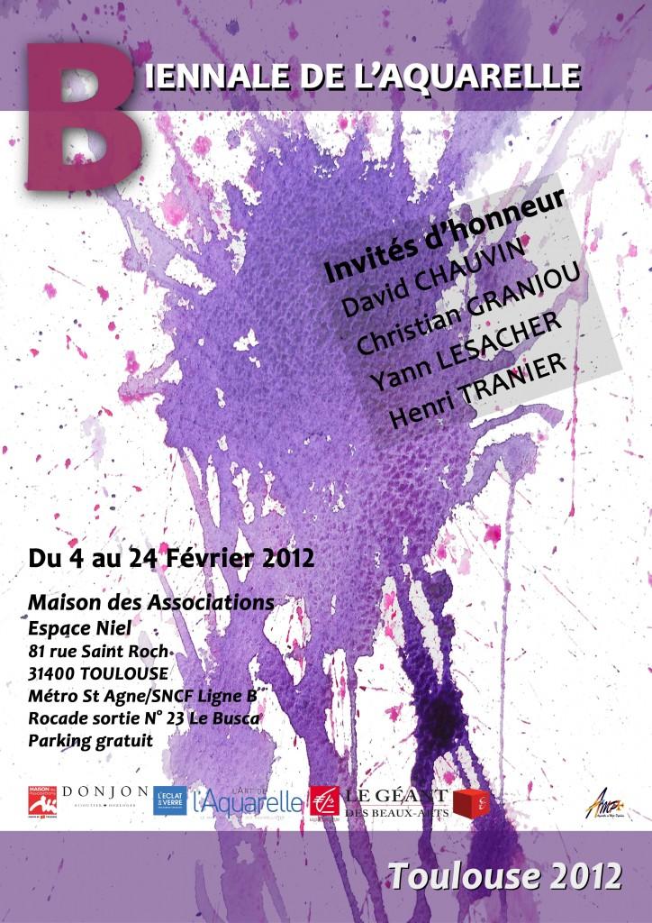 Biennale de l’Aquarelle – Toulouse 2012