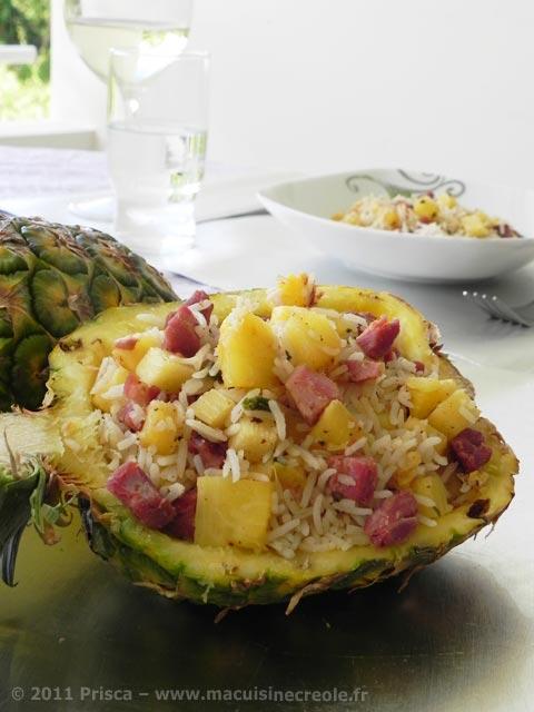 Riz-creole-ananas-jambon-de-noel-1