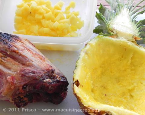 Ananas-jambon-de-noel-antilles