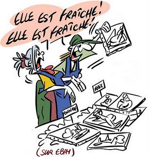 Peintures fraîches sur Ebay...